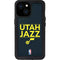 NBA Utah Jazz Standard - Black iPhone 15 Waterproof Case